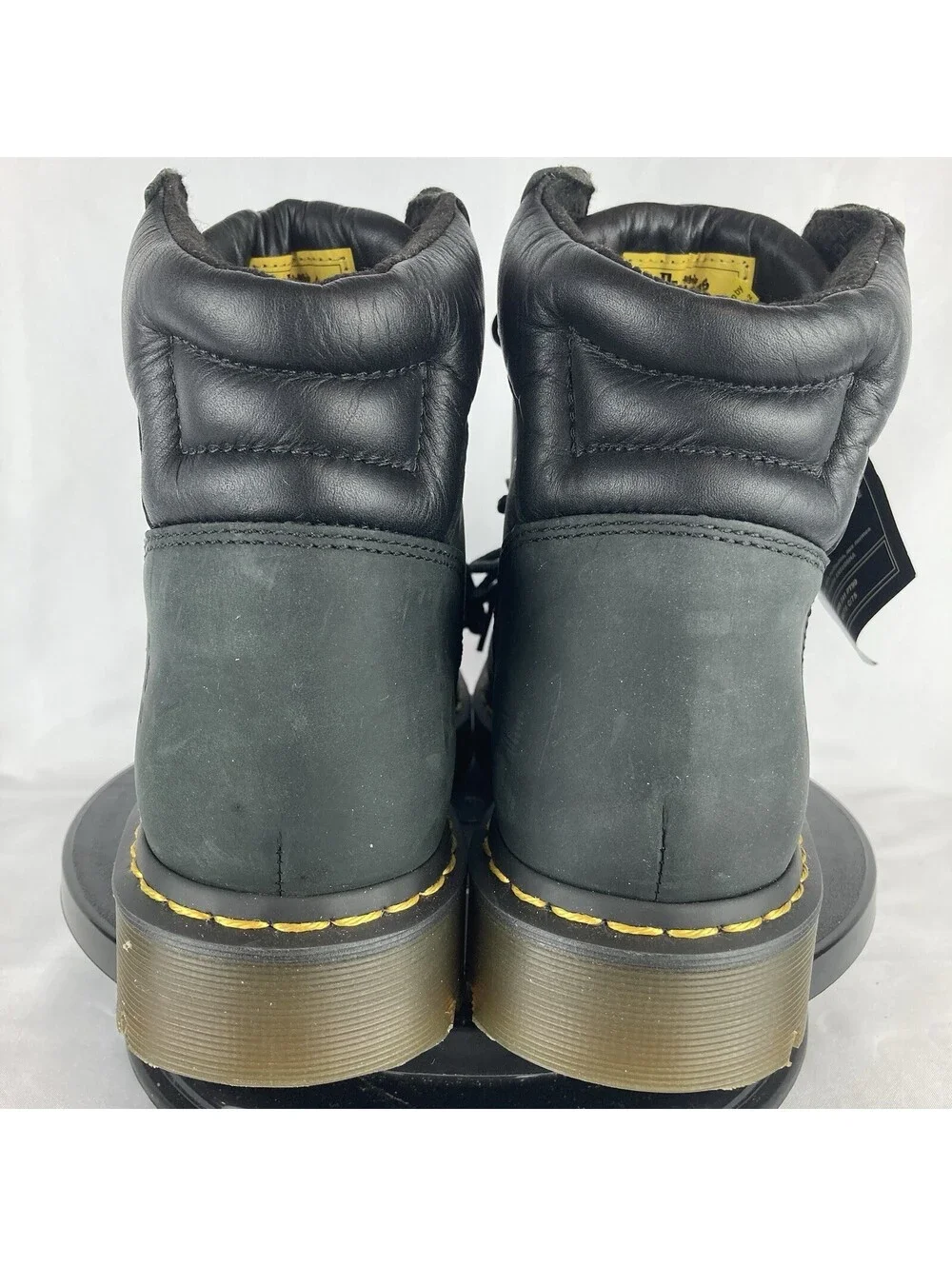 NEW Men’s Size 10 Dr. Martens 88836 Industrial Steel Toe Boots Black Leather